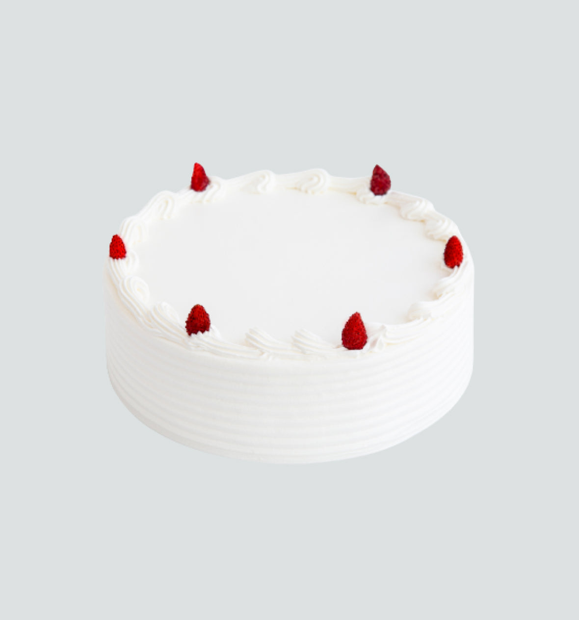Torta crema e fragoline